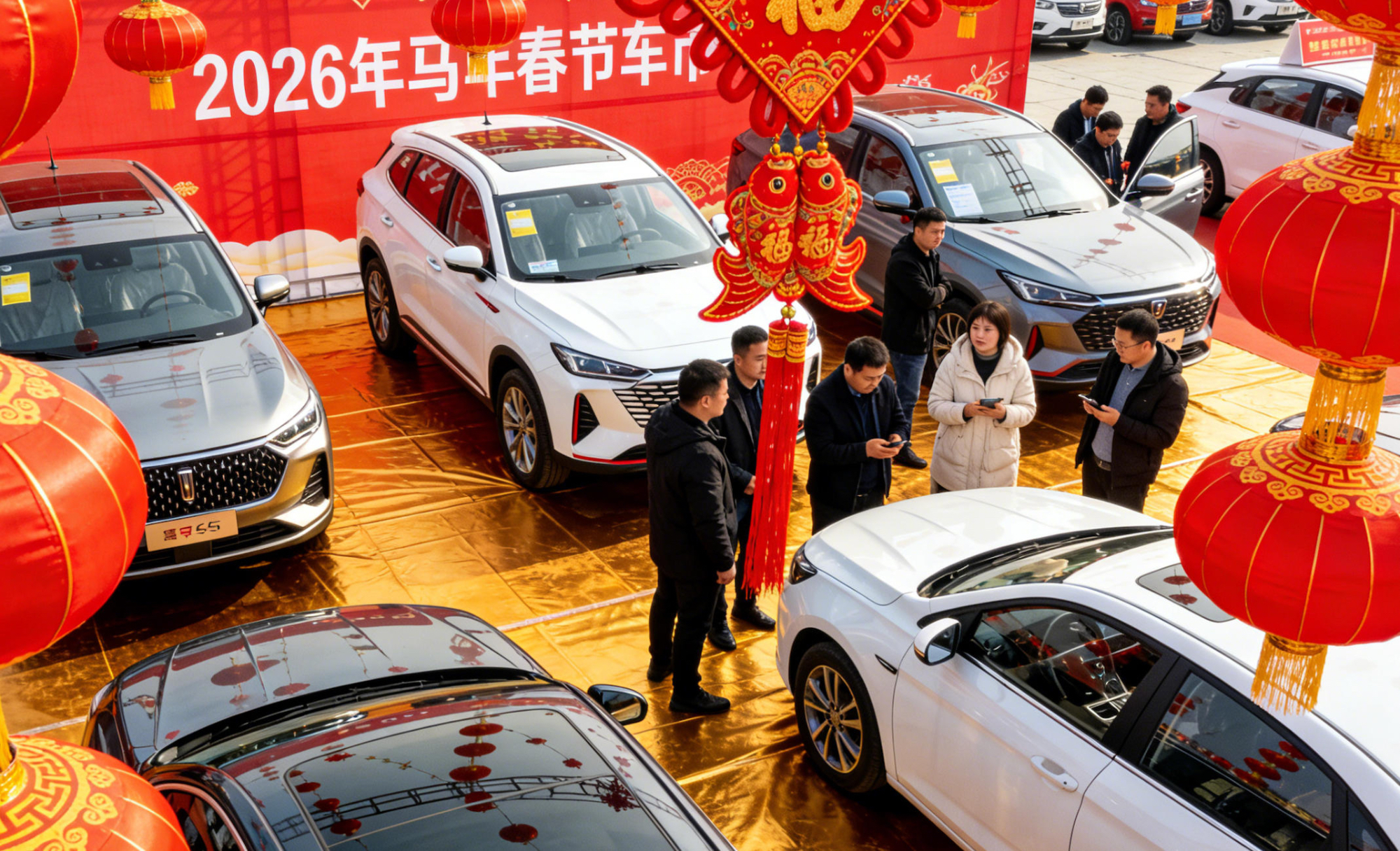 “谐音梗”掀起春节促销潮！有车型直降超7万元，车企比拼“含马量”